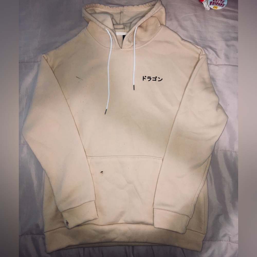 Shein Pullover Dragon Hoodie Size L